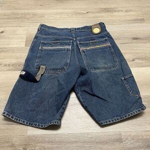 VTG Pepe Jeans London denim cargo shorts. Baggy. Mens Size 38 Y2K